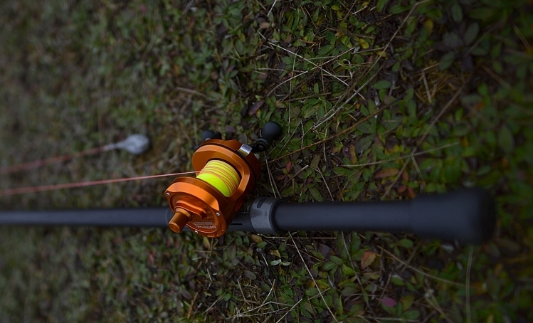 Wędka i multiplikator do longcastigu