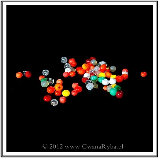 Koraliki wędkarskie do zestawów