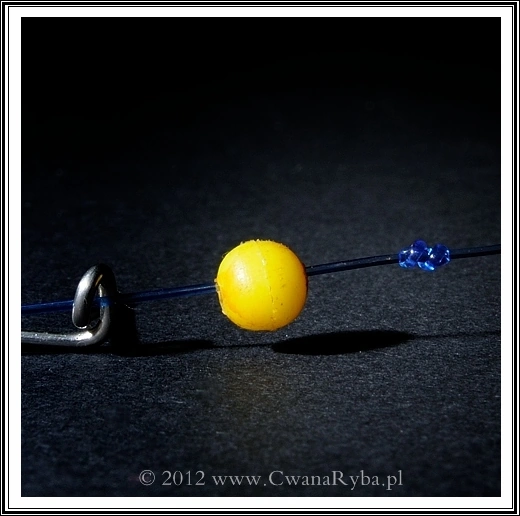 Mocny koralik ograniczający zakres przemieszczania się sanek