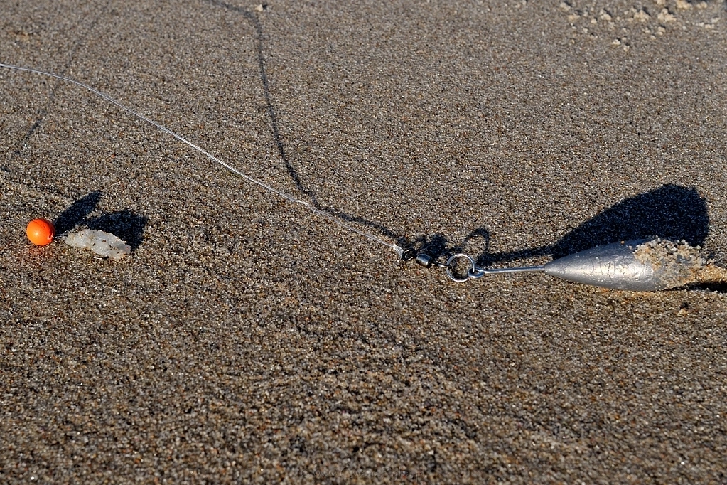 Zestaw do łowienia w toni pozwala uniknąć czepiających się małych fląder - Nikkor 24mm @1,4