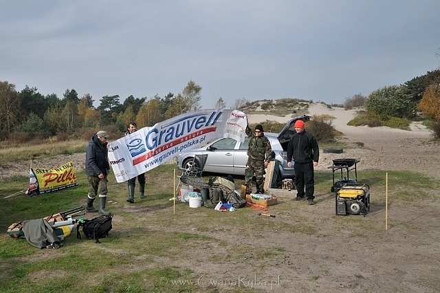 Przygotowanie zaplecza dla uczestników zawodów plażowych