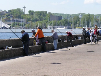 Pirs przy Skwerze Kościuszki w Gdyni