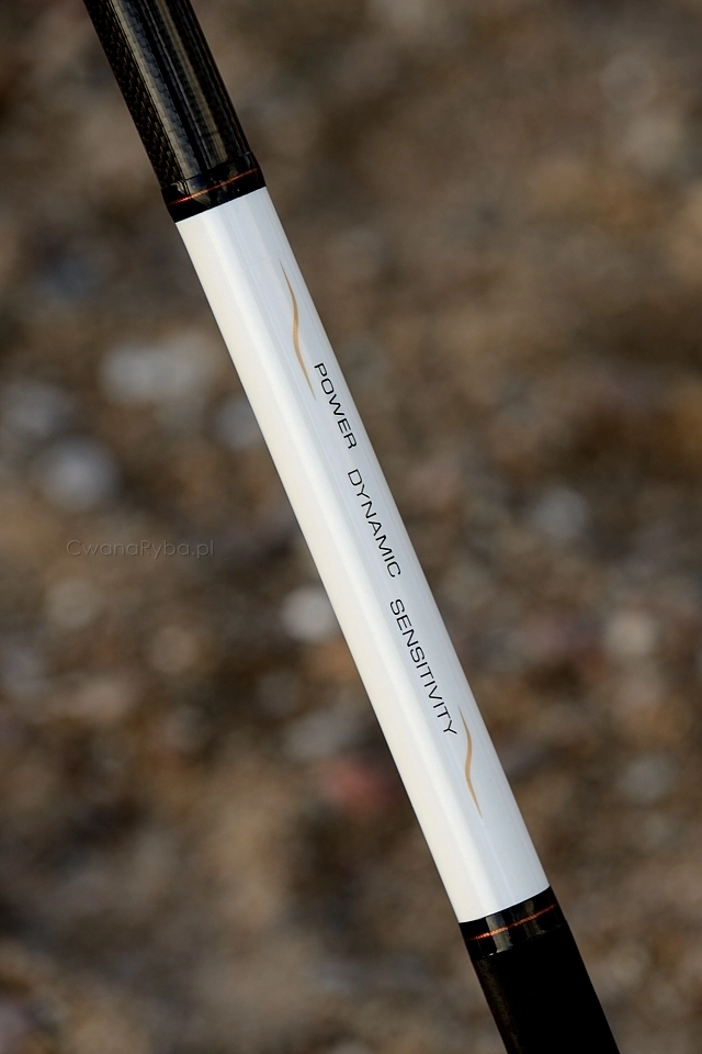 Dolnik wędki do surfcastingu firmy Dragon Surf Master pomalowany na biało