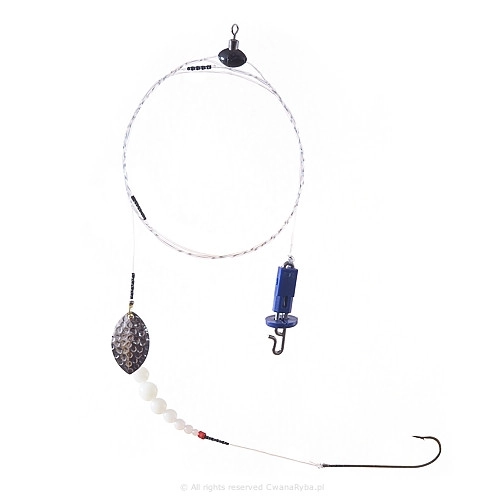 Zestaw na flądry luminescencyjny z błystką Platessa Lumi Clip Olympic Arenic C