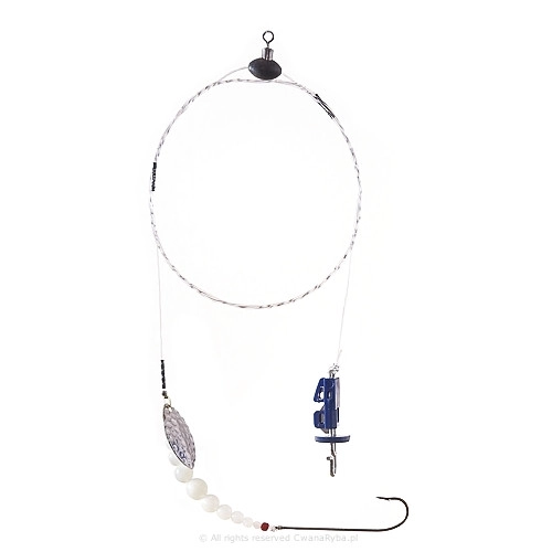 Zestaw na flądry luminescencyjny z błystką Platessa Lumi Clip Olympic C